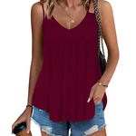 Tank Tops Spaghetti Strap Camisoles - Nadorine (Us Only)
