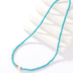 Turquoise & Pearl Necklace