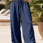 KZZ Men's Retro Summer Casual Trousers