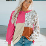 Nadorine Crewneck Doll Sleeves Rib Knit Pullover