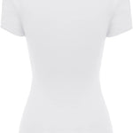 Nadorine Cross-Front V Neck Ruched Short Sleeve Blouses