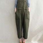 Overalls Baggy Bib Loose Overalls Jumpsuit Wide Leg Harem Casual Rompers