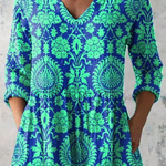 Andie | Long V-Neck Shirt