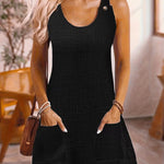 Anna | Casual Striped Round Neck Dress