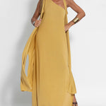 Elegant Solid Color Sleeveless Cardigan