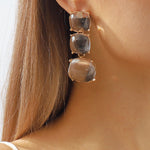 Geometric Drop Earrings Earrings Accessories