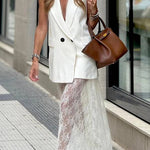 Elegant Casual Feeling Lapel Loose Suit Vest