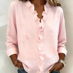 Chloe | Lightweight V-Neck Blouse