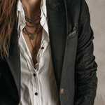 Vintage Black Tailored Black Blazer