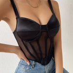 Slim Fit Waist And Shoulder Vest