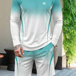 KZZ Men's Long Sleeve Gym Training Shirt