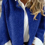 Fashionable Loose Short Cashmere Jacket