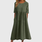 Zaida | Elegant Short-Sleeved Dress