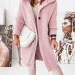 Hooded Knitwear Hood Collar Temperament Commuting Loose Cardigan Women's Sweater