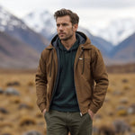 Henry™ | Warm Fleece Lined Hooded Vintage Jacket