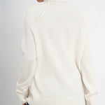 Turtleneck Sweater Casual Loose Knitted Pullover Tops