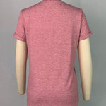 Short Sleeves Solid Color Round-Neck T-Shirts Tops