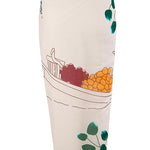 Margovil Bow Front One-piece Swimsuit and Printed Wrap Cover Up Skirt Set