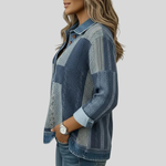 Meridell | Color-Block Print Sweater