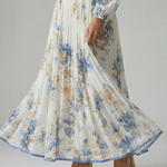 Rielle | Pleated Wrap Midi Dress