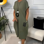 Gloria | Stylish Short Sleeved Dress