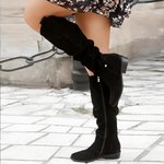 Ana María | Suede Knee Boots