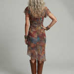 Aeris | Quiet Halter Midi Dress