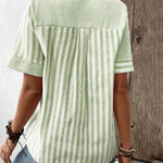 Meline | Soft Striped Blouse