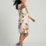 Silas | Refined Petal Knee Length Dress