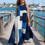 Wilma™ Color Block Maxi Dress