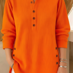 Brenda | Elegant Button-Detail Winter Sweater