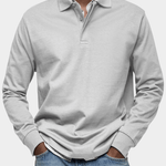 Harold | Long-Sleeve Knit Polo