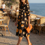 Vespera | Sunset Dot Dress