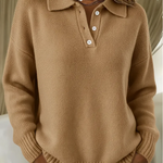 Perla | Knitted Polo Sweater