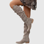 Dominique | Luxe Knee-High Leather Boots