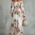 Alivia™ | Off-Shoulder Floral Maxi Dress