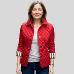 Jacqueline | Casual Quilted Jacket with Turned-Down Collar