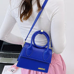 Pu Leather Shoulder Crossbody Bags Luxury Designer Small Purses Mini Tote Clutch Strap
