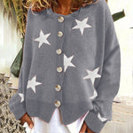 Women's Star Sweater Cardigan