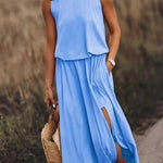 Giselle Loose Fit Slit Maxi Dress