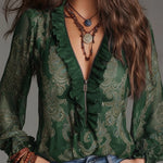 Nuvia | Retro Blouse