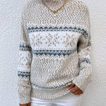 Half Turtleneck Christmas Sweater