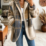 Joanne | Cozy Multi-Color Plaid Coat