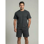 KZZ Men's Jacquard Two-Piece Set