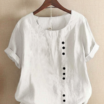 Amaya | Effortless Button Detail Summer Blouse