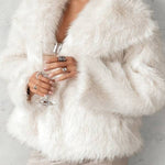 Short Bear Elegance fur coat