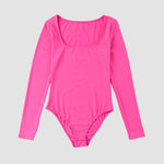 Long Sleeve Square Neck Bodysuits