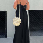 Nadorine Women's Casual Loose-Fitting Sleeveless Wide-Leg Jumpsuit