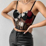 Floral Bralet Crop Tank