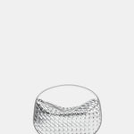 WOVEN EFFECT HANDBAG